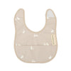 Бебешки Непромокаем Лигавник 25x30 См. Bunny Grey Beige Bimbidreams