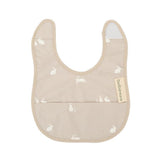 Бебешки Непромокаем Лигавник 25x30 См. Bunny Grey Beige Bimbidreams