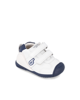 Обувки За Прохождане №19 24 Deportivo Basico Sauvage Blanco Y Azul 221001 A057 Biomecanics