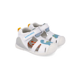 Сандали За Прохождане №18 24 Sandalia Twin Napa Blanco 262126 A050 Biomecanics