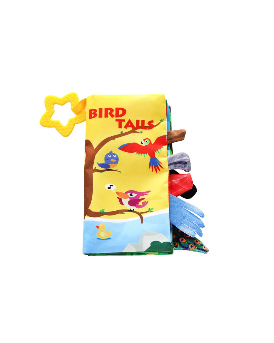 Образователна Текстилна Книжка С Чесалка Bird Tails --- BebeMama