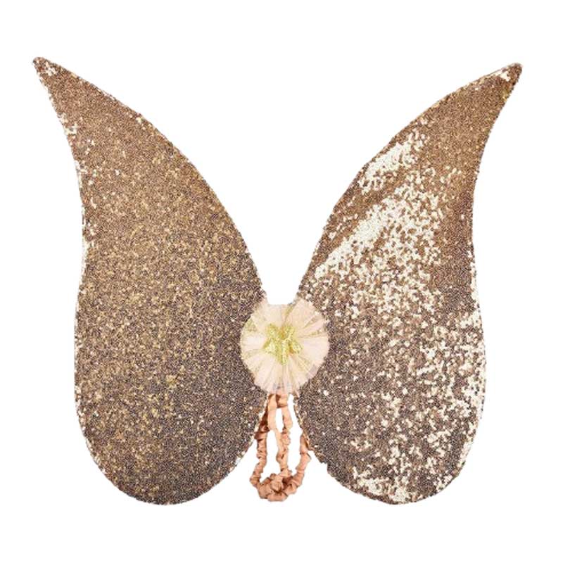 Блестящи Златни Крила С Пайети За Приказни Превъплъщения, 54 См Robetoy