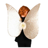 Блестящи Златни Крила С Пайети За Приказни Превъплъщения, 54 См Robetoy