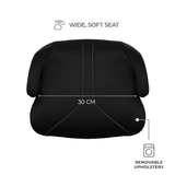 I Boost 2 I Size Столче За Кола Black Kinderkraft