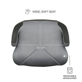 I Boost 2 I Size Столче За Кола Grey Kinderkraft