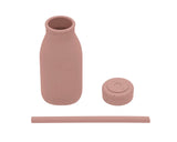 Шише Със Сламка Platinum Silicone Blush Kikkaboo