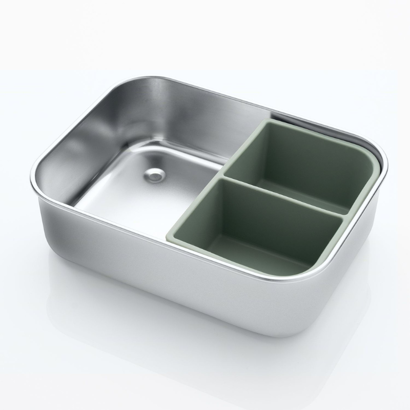 25143 Кутия За Обяд Силикон Стомана Reer