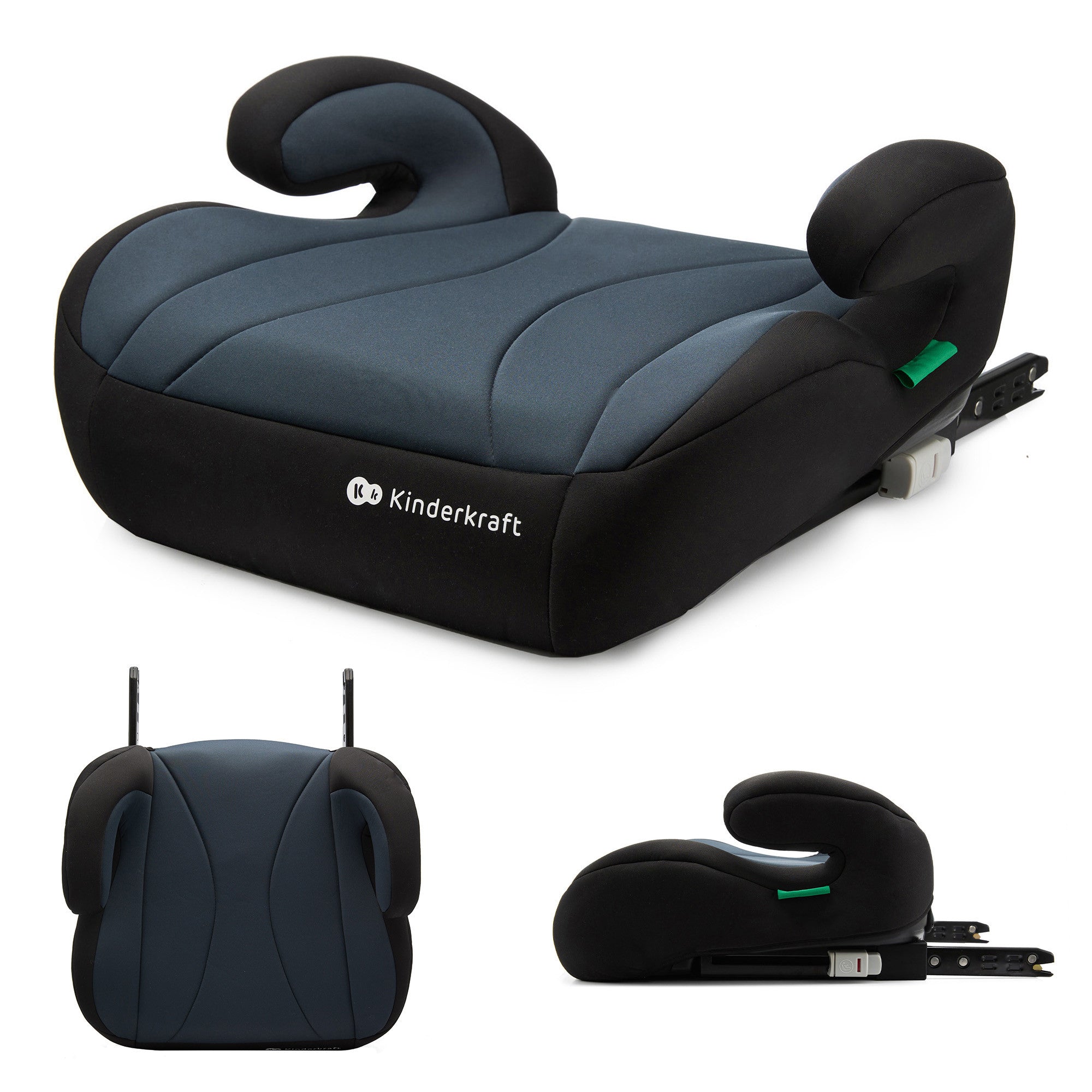 Бустерна Седалка Kinderkraft I-Boost, Черна --- BebeMama
