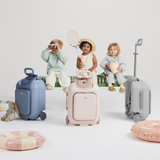 Cabby Куфар Със Седалка Blue Kinderkraft