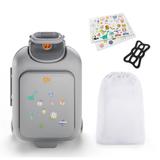 Cabby Куфар Със Седалка Grey Kinderkraft