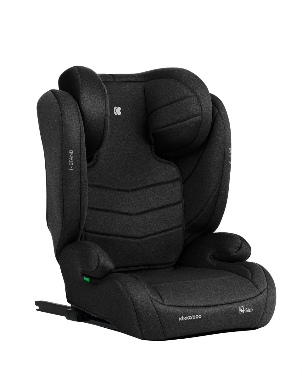 Стол За Кола 100-150 См I-Stand I-Size Черен --- BebeMama