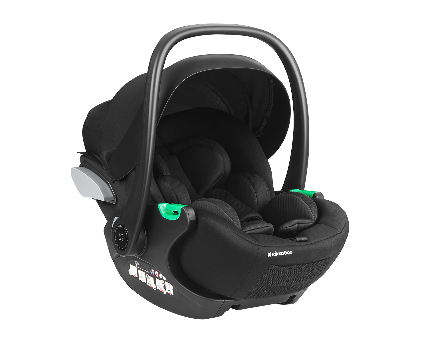 Стол За Кола 40-87 См I-Trail I-Size Черен (Kara Lanah Thea 2024) --- BebeMama