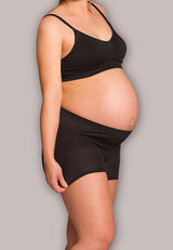 Комплект Бикини За Болница Maternity & Deluxe Black 2 Бр. Carriwell