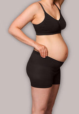 Комплект Бикини За Болница Maternity & Deluxe Black 2 Бр. Carriwell
