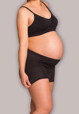 Комплект Бикини За Болница Maternity & Deluxe Black 2 Бр. Carriwell