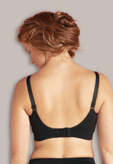 Безшевен Сутиен За Бременни И Кърмачки Organic Maternity & Nursing Black 5714399032119 Carriwell