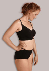 Безшевен Сутиен За Бременни И Кърмачки Organic Maternity & Nursing Black 5714399032119 Carriwell