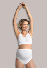 Безшевен Сутиен За Бременни Seamless Maternity White Carriwell