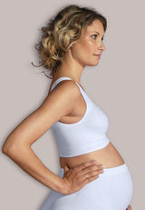 Безшевен Сутиен За Бременни Seamless Maternity White Carriwell