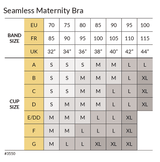 Безшевен Сутиен За Бременни Seamless Maternity White Carriwell