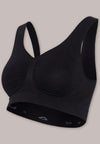 Безшевен Сутиен За Бременни Seamless Maternity Black Carriwell