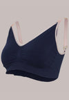 Безшевен Сутиен За Бременни И Кърмачки Original Maternity & Nursing Deluxe Navy 5714399030603 Carriwell