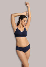 Безшевен Сутиен За Бременни И Кърмачки Original Maternity & Nursing Deluxe Navy 5714399030603 Carriwell