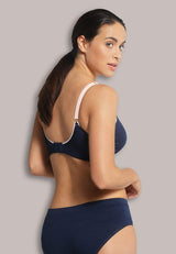 Безшевен Сутиен За Бременни И Кърмачки Original Maternity & Nursing Deluxe Navy 5714399030603 Carriwell