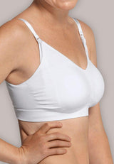 Безшевен Сутиен За Бременни И Кърмачки Original Maternity & Nursing White 5714399030054 Carriwell