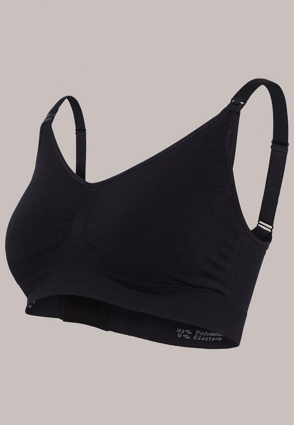 Безшевен Сутиен За Бременни И Кърмачки Original Maternity & Nursing Black 5714399030207 Carriwell