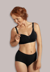 Безшевен Сутиен За Бременни И Кърмачки Original Maternity & Nursing Black 5714399030207 Carriwell