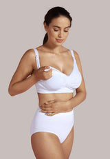 Безшевен Подплатен Сутиен За Бременни И Кърмачки С Банел Carri Gel White 5714399034038 Carriwell