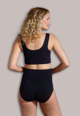 Безшевни Поддържащи Бикини Seamless Support Panty Black Carriwell