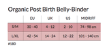 Колан За След Раждане Organic Belly Binder Deluxe Honey 5714399001818 Carriwell
