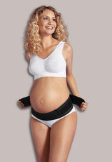 Поддържащ Колан За Бременни Support Belt Black Carriwell