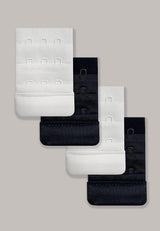 Удължител За Сутиен 4 Бр. White Black Carriwell
