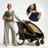 Carrybee Ергономична Раница Black Kinderkraft