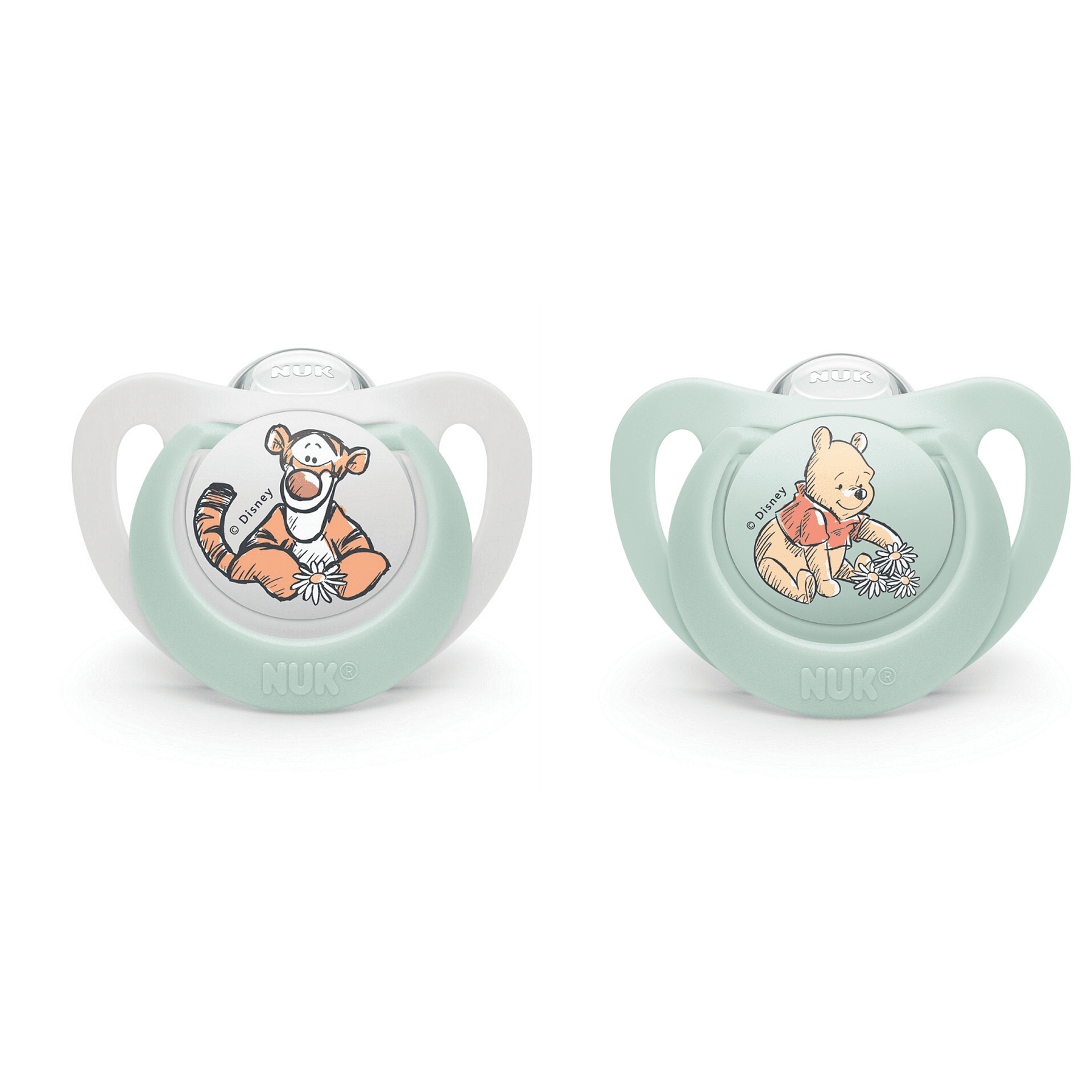 Силиконова Залъгалка Star 0-6 2 Бр./Кутия