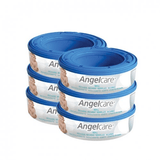 Angelcare Пълнител за кошче за употребени пелени Captiva 6 бр.