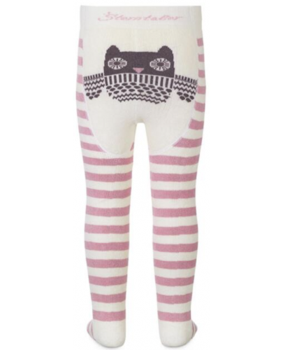 Детски термочорапогащник за пълзене Sterntaler - На райе, 92 cm, 2-3 години