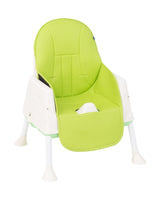 Scaun înalt 3 în 1, verde cremos 