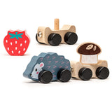 Дървена Играчка Clever Hedgehog 15467 Cubika