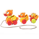 Дървена Играчка Walk A Long Traveling Ducks 13722 Cubika
