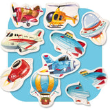 Детски Пъзел 8в1 Puzzles Air Transport 15283 Cubika