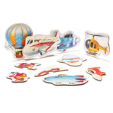 Детски Пъзел 8в1 Puzzles Air Transport 15283 Cubika
