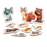 Детски Пъзел Puzzles Mountain Animals 14798 Cubika