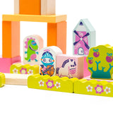 Комплект Дървени Блокчета Town For Girls 13906 Cubika