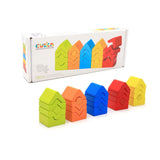 Комплект Дървени Кули Ld 13 15016 Cubika