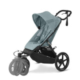 Gold Бебешка Количка Avi Spin Blk Stormy Blue Cybex