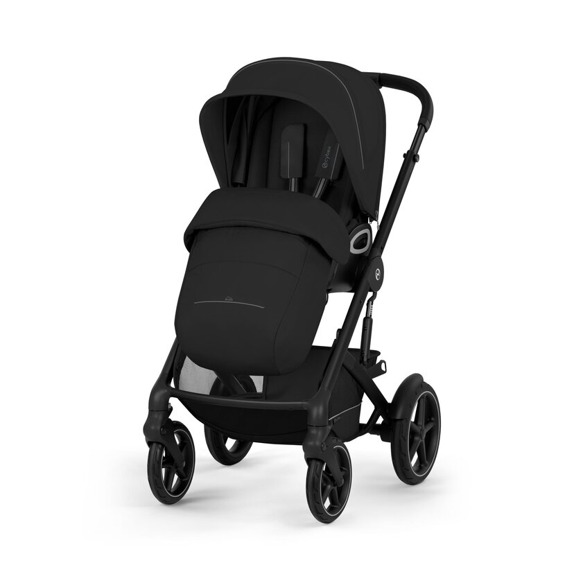 Бебешка Комбинирана Количка Talos S Lux Blk Moon Black 2026 Cybex